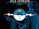 Jack Johnson Live At Third Man Records Vinyl LP Record with a white stripes song