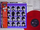 BEATLES A HARD DAY'S NIGHT EMI/ODEON EAS-70132 Japan OBI MONO RED VINYL VINYL LP