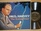 Paul Harvey (1918-2009) The Testing Time signed autographed vinyl LP record