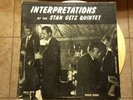 Stan Getz Quintet - Interpretations LP - Norgran - MG N-1000 Mono DG NM