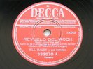 BILL HALEY Decca 333670 RARE ARGENTINA 78 REVUELO DEL ROCK / BOOGIE DEL TRENCITO