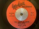 MARY LOVE 45 You Turned My bitter Into Sweet MODERN original NORTHERN SOUL