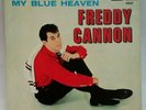 Freddy Cannon Swan 4061 HUMDINGER / MY BLUE HEAVEN (R&R 45/PS) PLAYS STRONG VG+