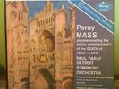 Vinyl Mercury Paray Mass Joan Of Arc Detroit Symphony Paul Paray SR90128 FR6/6 M