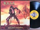 W.A.S.P.   LAST COMMAND / CAPITOL EMI ST-12435 PROMO / BLACKIE LAWLESS 1985 LP