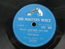 ELVIS PRESLEY 78 RPM I'M LEFT, YOU'RE RIGHT,SHE'S GONE / HOW DO YOU HMV POP428