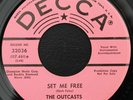 The Outcasts- You'd Be Surprised/ Set Me Free- Decca 32036- Promo- Garage- Hear