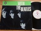 THE BEATLES With The Beatles White Red ODEON STO 73 568