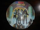 KISS- Love gun Picture disc, Stemra, vg+