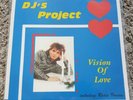 DJ's Project - Vision of love 12'' Italo Disco Vinyl Germany