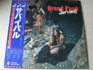GRAND FUNK RAILROAD survival 1976 JAPAN ECS-80663 LP INS/OBI VG+/VG+