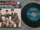 THE BEATLES FOUR BY THE BEATLES CAPITOL 45 RPM RECORD RARE WITH COVER