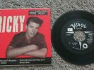 RICKY NELSON I'M WALKING A TEENAGER'S ROMANCE 45 RPM RECORD VERVE