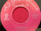 RAY JACKSON YOU DON'T KNOW RARE PRIVATE BLACK GOSPEL MODERN SOUL 45 DANVILLE, VA