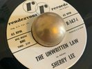 RARE DOO WOP GIRL TEEN Sherry Lee Count Ten b/w Unwritten Law Rendezvous 147