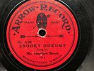 ENGLISH RAGTIME: JACK CHARMAN - 'SNOOKY OOKUMS’ ON RARE ‘ARROW RECORD’ 78