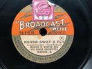 AL BOWLLY + MARIUS B. WINTER'S DANCE ORCH - ’NEVER SWAT A FLY’ BROADCAST 78 E+