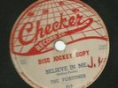 DOOWOP R&B 78  - FORTUNES - BELIEVE IN ME  - HEAR  - CHECKER PROMO 818