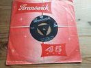 CRAZY CRAZY LOVIN JOHNNY CARROLL AND HIS HOT ROCKS BRUNSWICK 45- 05603  Tri...