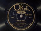 78 RPM -- Texas Alexander, Okeh 8658 (with King Oliver), E/EE- Blues - Jazz