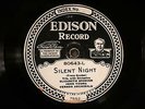 EDISON 80643 CHRISTMAS SPENCER YOUNG ARCHIBALD Silent Night