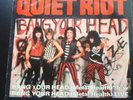 Quiet Riot-jacket SIGNED BY 2 BAND MEMBERS-NOT PERSONALIZED--NO 45RPM RECORD