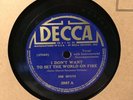 Ink Spots Decca 3987 I Don't Want To Set The World On Fire / Hey Doc