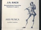 Rare Lyndon Lawless J S Bach Brandenburg Concertos 4 5 Timegate Ars Music Promo