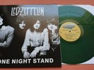 LED ZEPPELIN - ONE NIGHT STAND EUROPE PRESS 2012 GREEN VINYL BBC ROCK HOUR 1969