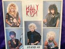 HOLY RIGHT STAND AS ONE WHITE VINYL LP RECORD PRIVATE LABEL GLAM CHRISTIAN METAL