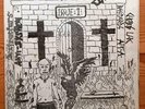 PHOENIX FROM THE CRYPT 1 UK 1983 RARE PUNK FANZINE CHAOS UK DESTRUCTORS BASTARDS