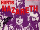 Nazareth Love Hurts / Down Holland 45 W/PS AUTOGRAPHED By Guitarist 1974