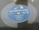 ELVIS PRESLEY   UK  1956   H.M.V. 78   MY BABY LEFT ME  H.M.V. POP 235
