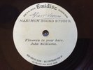 JOHN WILLIAMS rare UK 1967 DEMOS ONLY ACETATE / PSYCH FADING YELLOW ACID FOLK