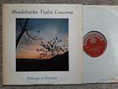 DEVY ERLIH - Mendelssohn Violin Concerto & Homage to Kreisler, RARE WRC TP 236