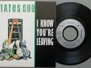 STATUS QUO 'I Know You're Leaving' 1988 French 7