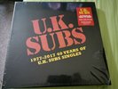 UK SUBS 1977-2017 - 40 years of UK Subs Singles 4 x colour vinyl 10” box set