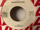 LED ZEPPELIN - IMMIGRANT SONG one-sided MISPRINTED PROMO 