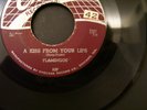 Doo wop 45 FLAMINGOS A KISS FROM YOUR LIPS