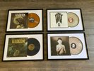 Gideon Framed “Costs”, “Milestone”, “Calloused”, “Cold” Vinyl