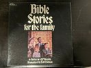 Bible Stories For The Family 16 Stories on 4 LP's Dramatized by Leif Erickson