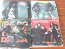30x Hard/Heavy Rock 45s P/sleeves 