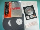 KISS Promo 2LP Double Platinum w/Poster,Song Sheet,Plaque Japan VIP-9549/50 OBI