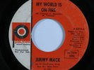 Northern Soul 45 JIMMY MACK My World Is on Fire PALMER HEAR
