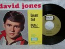 DAVID JONES Dream Girl & Take Me To Paradise 1965 45 & Sleeve Pre Monkees Davy