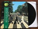 THE BEATLES - ABBEY ROAD LP. APPLE RECORDS JAPAN. WITH OBI.