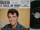 Elvis Presley -  It Feels So Right / Easy Question - RARER ASK PS + USA 45 rpm