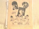 BEATLES ORIGINAL CONCERT FLYER AUGUST 28TH, 1966 DODGERS STADIUM GENUINE  RARE
