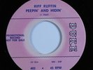 R&B Mod Soul 45 RIFF RUFFIN Peepin' And Hidin' DUKE VG+ promo HEAR