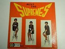 RARE 1962 soul LP Meet the Supremes Motown Bar stool jacket cover only NO RECORD